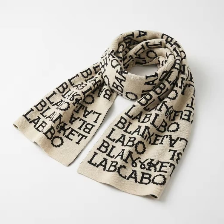 ジャガードマフラー — スポーツ・ライブイベント向けオリジナルマフラー OEM製造